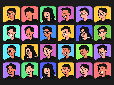 Vector Avatars designs, themes, templates and downloadable graphic elements  on Dribbble