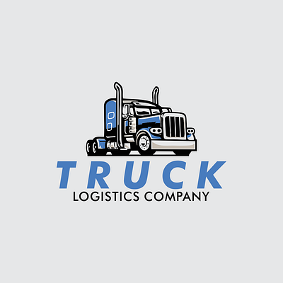TRUCK LOGISTICS COMPANY 3d animation app branding company design graphic design illustration logistics logo motion graphics truck typography ui ux vector