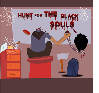 Hunted School animation graphic design logo motion graphics