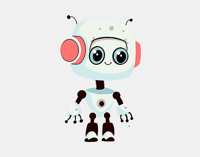 Tiny Tech Wonder character design illustration