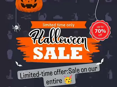 Halloween Sale!! design graphic design graphics readytouse vector