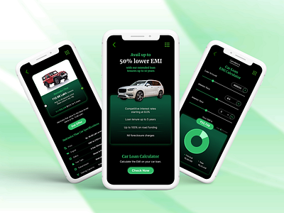 Car Loan calculator app calculator car carloan creativity dailyui design mobileapp ui uiux