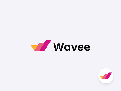 Wavee Growth W Letter logo brand branding co company company logo design graphic design growth illustration logo motion graphics vector w wave