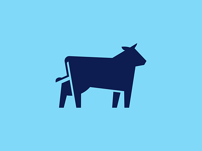 Cow animal branding cow farm graphic design logo
