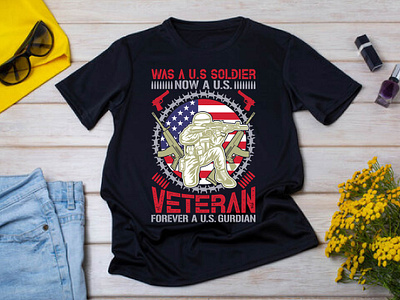 USA ARMY Veteran t-shirt design happy veterans day