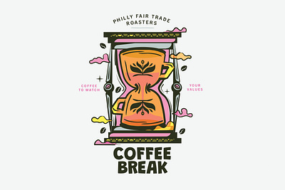 Unchosen Concept | Philly Fair Trade Roasters Merch brand coffee concept conceptual design fair trade graphic design illustration