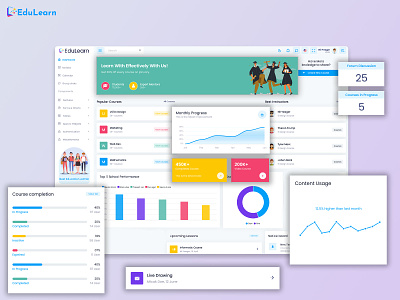 LMS Learning Management System Dashboard Template admin dashboard admin template bootstrap 5 bootstrap admin template dashboard template elearning illustration learning management syste lms lms dashboard online classes dashboard online dashboard product design school dashboard student dashboard teacher dashboard ui ux