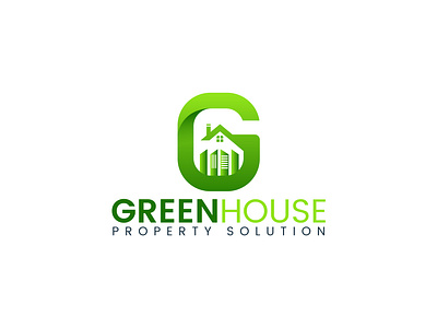 GREEN HOUSE LOGO, Logo Design atik mansur brand identity branding graphic design logo logo design logofolio logotype motion graphics real estate real estate logo