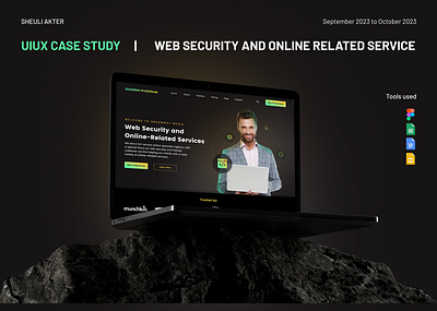 Case Study of Web Security apps branding case case study figma graphic design security ui uiux ux web web security website
