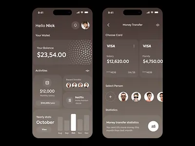 Banking Application android app app design application banking banking app figma figma designer finance finance app ios iphone mobile mobile app mobile app design mobile ui product design uiux uiux design user interface