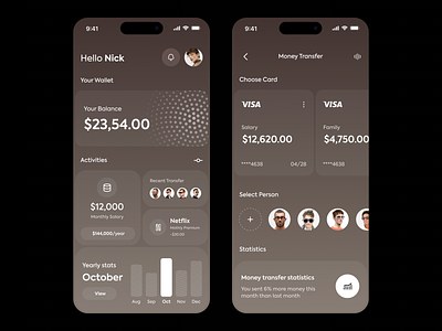 Banking Application android app app design application banking banking app figma figma designer finance finance app ios iphone mobile mobile app mobile app design mobile ui product design uiux uiux design user interface