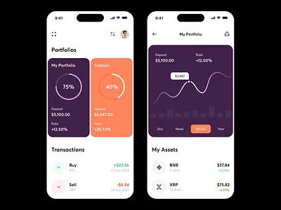 Cryptowallet Redesign App app app design blockchain crypto cryptocurrency dao dao platform exploration financial meta metaverse nft payment ui ui design ux web web 3.0 web3