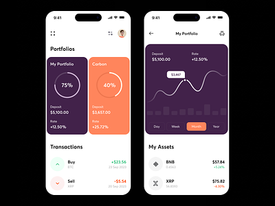 Cryptowallet Redesign App app app design blockchain crypto cryptocurrency dao dao platform exploration financial meta metaverse nft payment ui ui design ux web web 3.0 web3