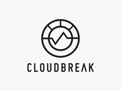 Cloudbreak (2014) cloud design film graphic design icon line art logo