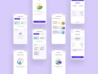 Bill payment and Finance App app design fintech mobile app product design ui uiux