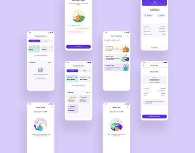 Bill payment and Finance App app design fintech mobile app product design ui uiux