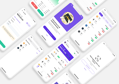 Coinfarm - Crypto wallet App app design branding crypto defi design fiat product design ui uiux