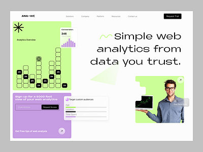 Web Header UI Analytics data 2023 analytics data header masud sardar minimul simple web trending ui ui ux web web header website website ui