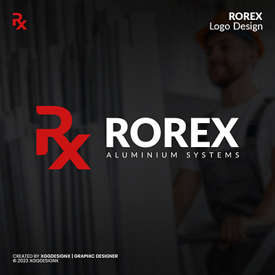 ROREX | Logo Design & Visual Identity branding design graphic design logo logo design typography visual visual identity