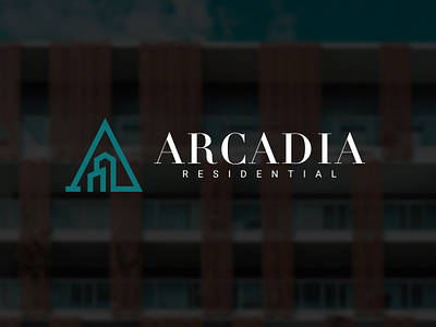 ARCADIA RESIDENTIAL | Logo Design & Visual Identity branding design graphic design logo logo design typography visual identity