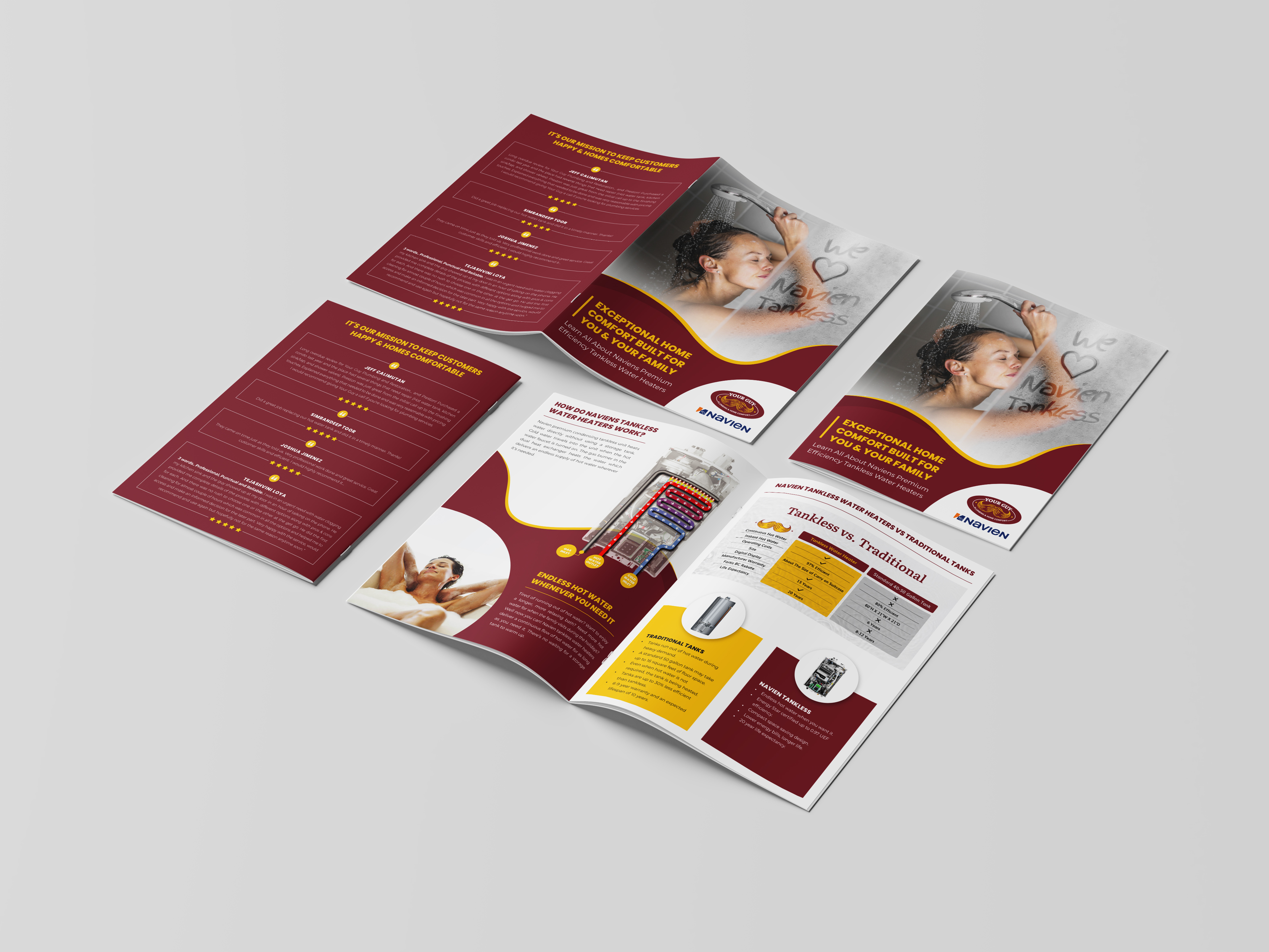 Plumber Catalog Design booklet booklet design catalog catalog design company brochure company profile company profile design digital brochure ebook ebook design google slides lead magnet pitch deck powerpoint powerpoint design powerpoint template presentation design product catalog product catalog design trifold brochure