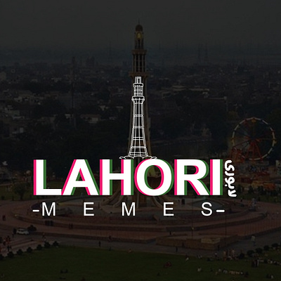 LAHORI MEMES LOGO DESIGN branding graphic design lahori memes logo logo design memes logo
