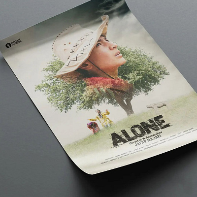 Alone Movie Poster Design / Documentary Poster Design, 2022 branding graphic design poster posterdesign typography