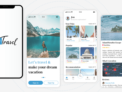 vTravel_app app figma logo mobileapp travelingapp ui