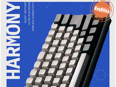 Keyboard poster idea branding design graphic design poster