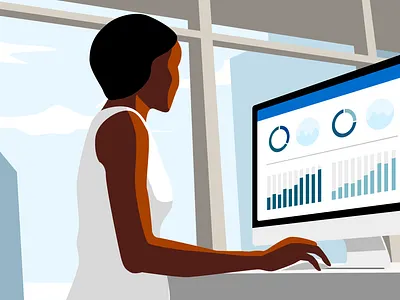 Finance black calculate computer data finance illustration inclusive mac mobile office tax woman work