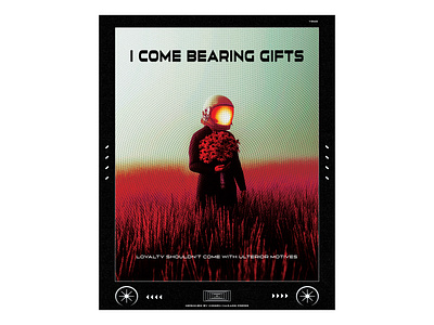 Day 1: I Come Bearing Gifts adobe photoshop daily poster design graphic design poster poster art poster challenge poster design typography