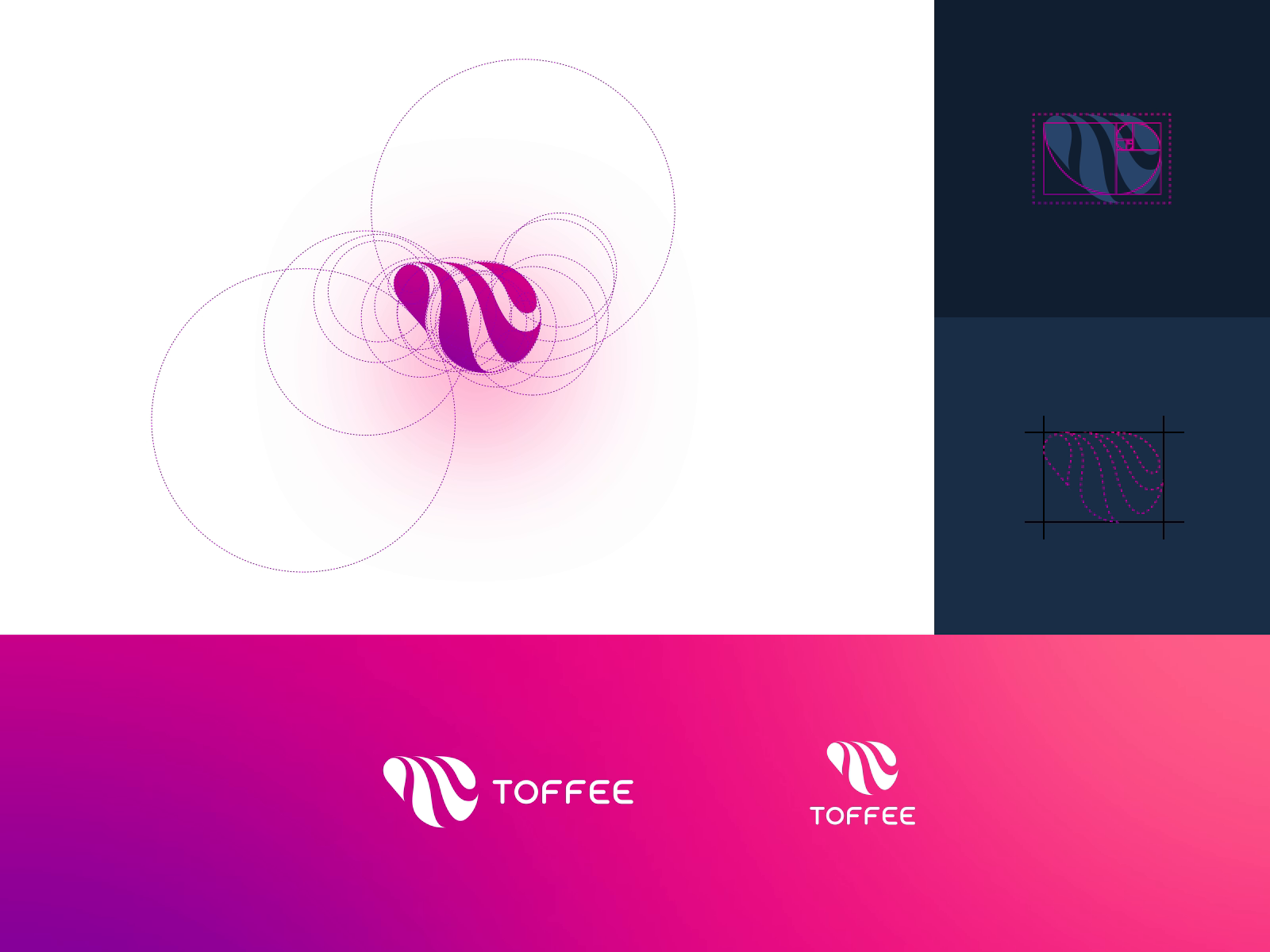 Toffee Brand Identity Design by Mahmudul Hossain Abir on Dribbble