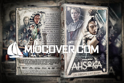 Ahsoka Season 1 DVD Cover ahsokadvdcover design dvd dvdcover dvdcustomcover photoshop