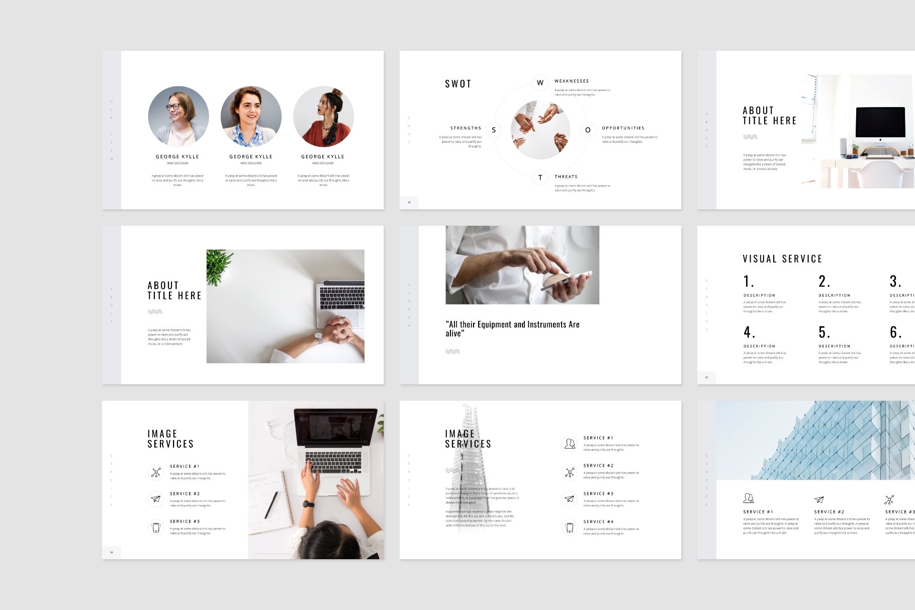 Wave - Minimal Animated Pitch Deck by TemplateZuu Designers on Dribbble