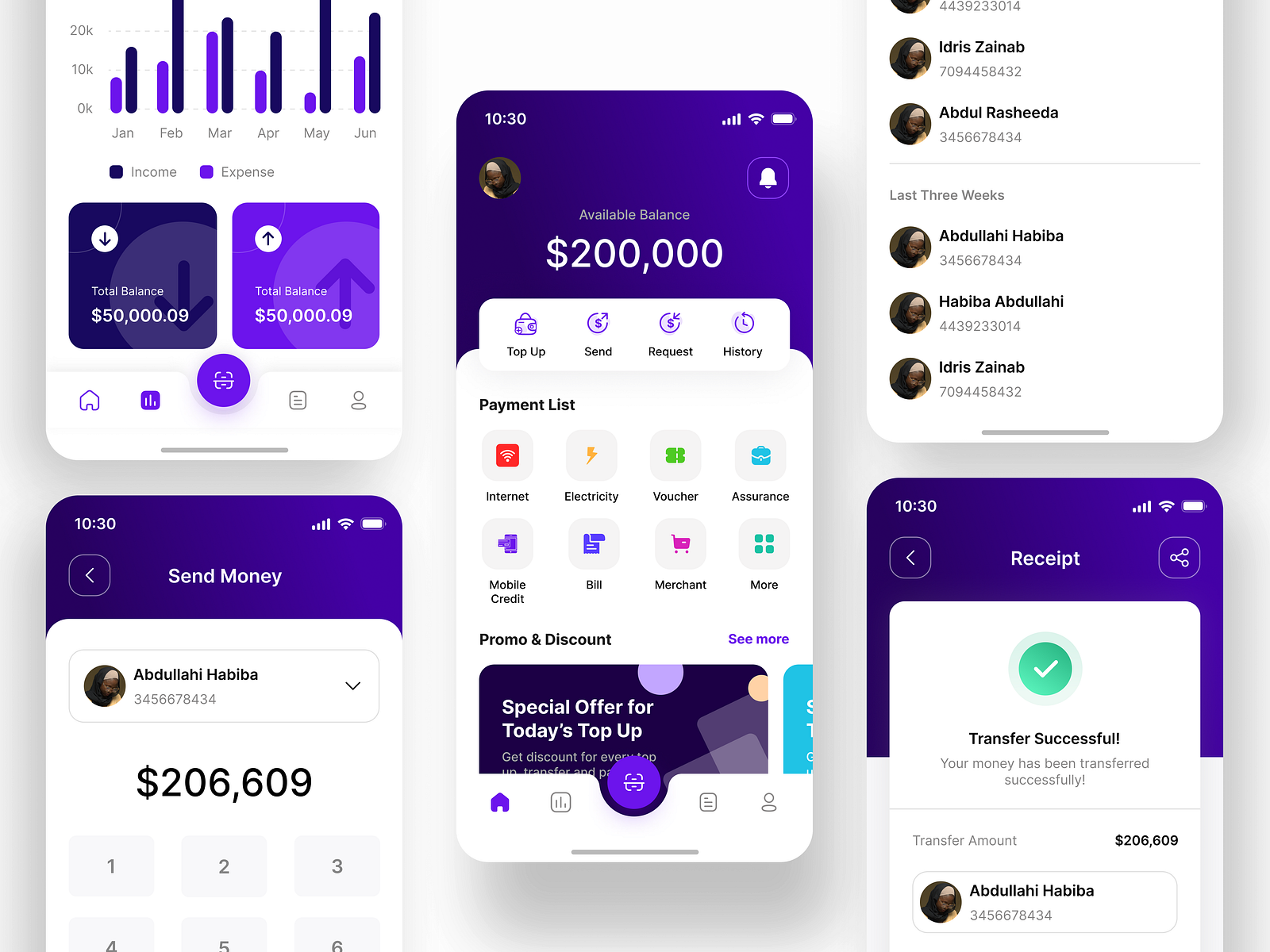 e-wallet-app-by-uibybiba-on-dribbble