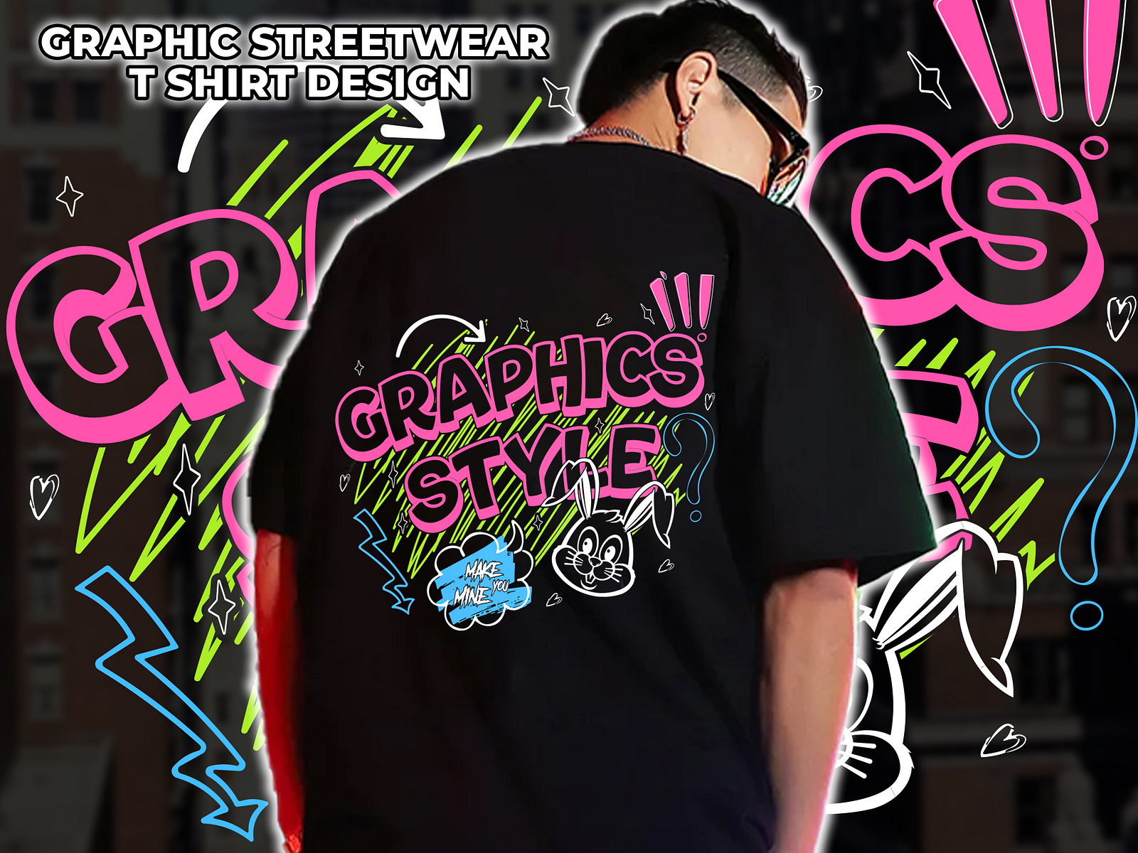 Eye Catching Graphic Style streetwear Custom T-Shirt Design by MD MASUM ...