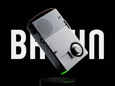 TP1 by Dieter Rams v.2 3d blender braun c4d design everyday illustration light product tech