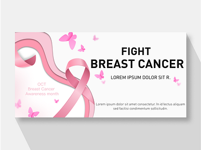 Breast Cancer Month graphic design illustration