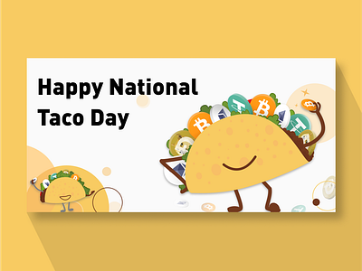 Taco Day graphic design illustration