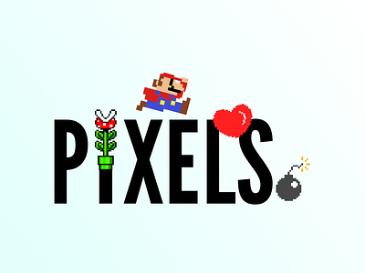 Pixels Web Header branding design flat graphic design icon illustration vector