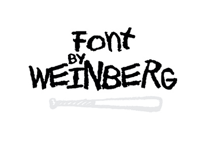 OG WEINBERG FONT / INSPIRED BY THE NAUGHTY BY NATURE LOGO 9cholz font naughty by nature typeface