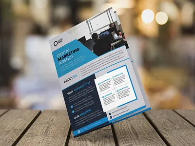 Corporate Flyer For Business flyer design sample