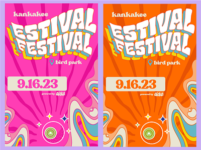 2023 Estival Festival Poster art branding color design flyer graphic design illustration marketing poster typography