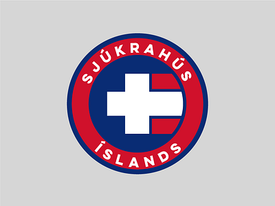 Sjúkrahús Íslands art branding design graphic graphic design icon logo vector
