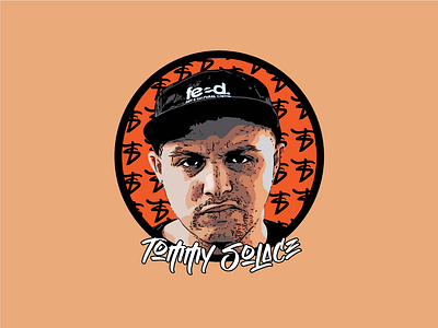 Tommy Solace Sticker art design graphic graphic design illustration logo marketing sticker vector