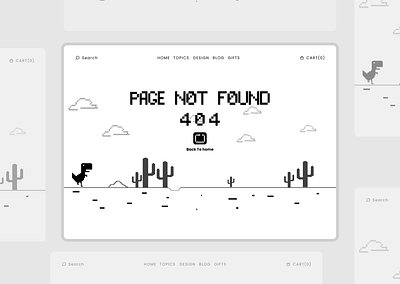 404 Page UI Manipulation graphic design ui