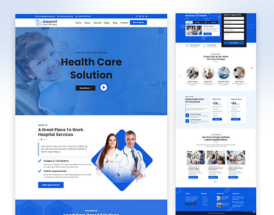 Medical & Clinic Service WordPress Theme. pharmacy