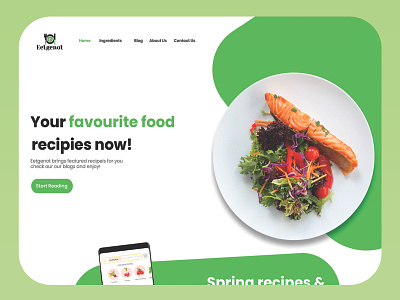 UI Design for Eetgenot Food adobe photoshop best ui design figma designer figma ui ux design figma website food website responsive design ui ui design ui designer ui ux design ui ux designer ui ux figma ui ux photoshop