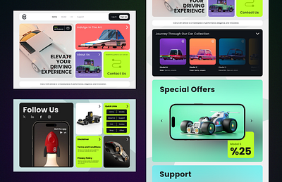 Car Home Page branding car carwebsite design dribbbleart dribbbleinspiration nepal ui ui ux uiux userinterface ux vector web webdesign