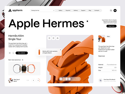 E-commerce Website apple hermes watches apple watch design e commerce website e shop ecommerce grocery store hermes iwatch online business online store product design retail shopify shopping cart startup store ui ux webdesign website